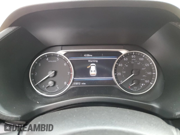 2024 Nissan Sentra SV with VIN 3N1AB8CVXRY213001, listed as a Copart auction lot 47650615 with 11,812 mi miles and Salvage Title. Bid and sale history available at DreamBid. Image 9.