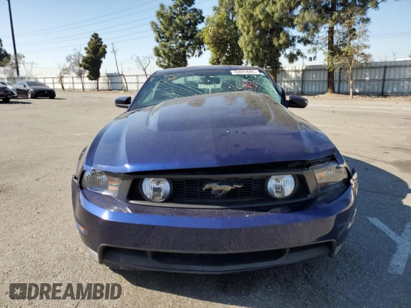 2012 Ford Mustang GT Premium with VIN 1ZVBP8CF5C5249806, listed as a Copart auction lot 46825605 with 94,066 mi miles and Salvage Title. Bid and sale history available at DreamBid. Image 5.