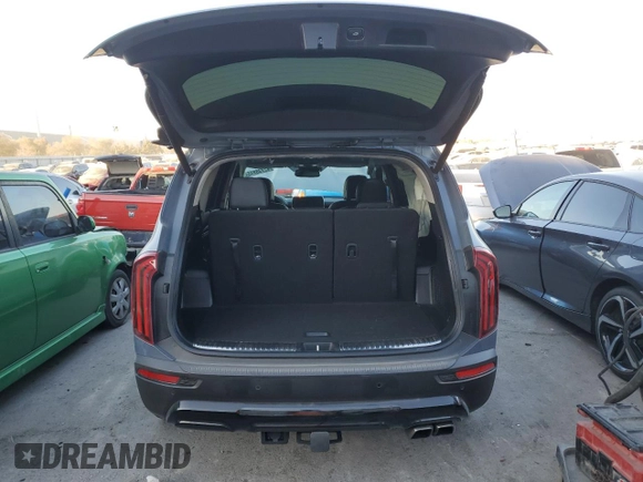 2022 Kia Telluride SX with VIN 5XYP5DHC9NG284252, listed as a Copart auction lot 42738915 with 31,055 mi miles and Salvage Title. Bid and sale history available at DreamBid. Image 6.