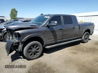 2020 Ram 2500 Laramie with VIN 3C6UR5NJ5LG242036, listed as a Copart auction lot 66416634 with 47,639 mi miles and Salvage Title. Bid and sale history available at carsss.com. Image 1.