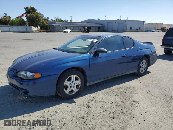 2005 Chevrolet Monte Carlo LS с VIN 2G1WW12E659116865, выставлен на аукционе Copart как лот 63853625 с пробегом 197 957 миль миль и Списание • Salvage title. История ставок и продаж доступна на DreamBid. Изображение 1.