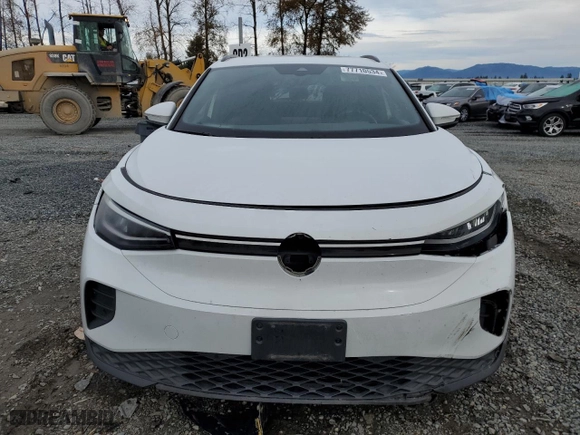 2021 Volkswagen ID.4 Pro with VIN WVGRMPE26MP039358, listed as a Copart auction lot 77710534 with 19,100 mi miles and Salvage Title. Bid and sale history available at carsss.com. Image 5.