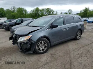 2012 Honda Odyssey EX z VIN 5FNRL5H48CB095366, wystawiony jako Copart lot #57776545 z przebiegiem 148 949 mil mil oraz Szkoda całkowita • Salvage title. Historia ofert i sprzedaży dostępna na DreamBid. Obrazek 1.
