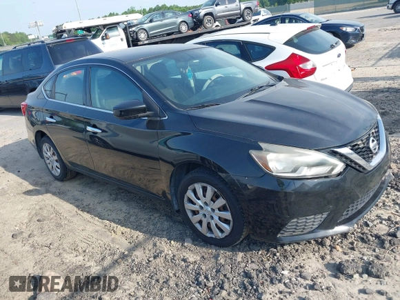 2017 Nissan Sentra S with VIN 3N1AB7AP4HY259811, listed as a IAAI auction lot 42162656 with 244,849 mi miles. Bid and sale history available at carsss.com. Image 1.