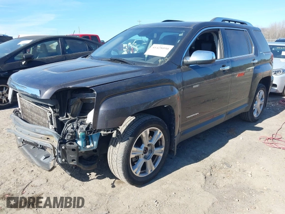 2016 GMC Terrain SLT z VIN 2GKFLUE37G6335127, wystawiony jako IAAI lot #41428090 z przebiegiem 95 693 mil mil oraz . Historia ofert i sprzedaży dostępna na DreamBid. Obrazek 2.