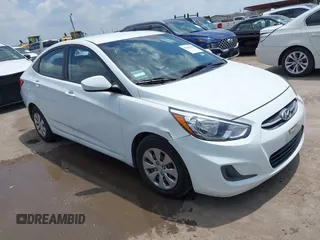 2016 Hyundai Accent SE with VIN KMHCT4AE6GU965336, listed as a IAAI auction lot 42442652 with 114,986 mi miles and . Bid and sale history available at DreamBid. Image 1.