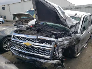 2015 Chevrolet Silverado 1500 LT with VIN 1GCRCREC6FZ191272, listed as a Copart auction lot 59395042 with Not Provided miles and Salvage Title. Bid and sale history available at DreamBid. Image 9.