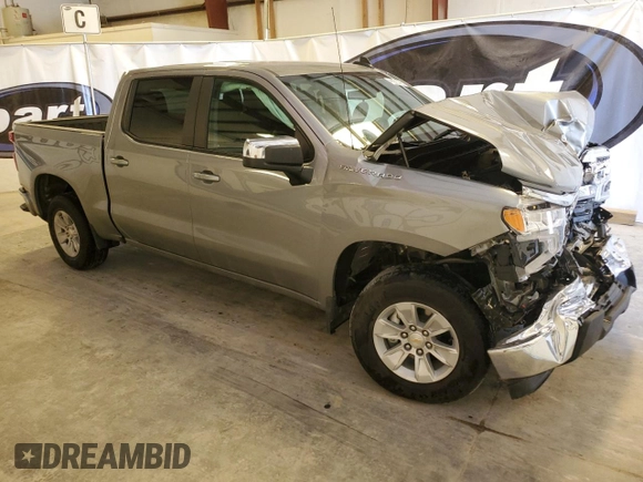 2025 Chevrolet Silverado 1500 LT with VIN 1GCPACED8SZ131345, listed as a Copart auction lot 52436255 with 18,932 mi miles and Clean Title. Bid and sale history available at DreamBid. Image 4.