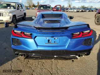 2020 Chevrolet Corvette 2LT with VIN 1G1Y73D48L5114647, listed as a Copart auction lot 47498965 with 9,419 mi miles and Salvage Title. Bid and sale history available at carsss.com. Image 6.