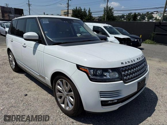 2016 Land Rover Range Rover HSE with VIN SALGS2VF9GA278734, listed as a IAAI auction lot 42844978 with 82,556 mi miles and . Bid and sale history available at DreamBid. Image 1.