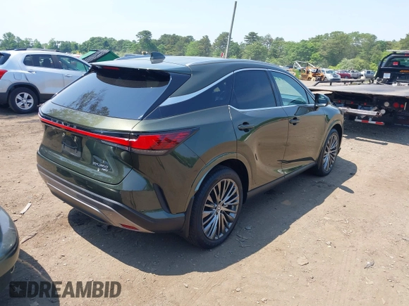 2023 Lexus RX 350 z VIN 2T2BAMCA5PC021942, wystawiony jako IAAI lot #42466698 z przebiegiem 25 342 mil mil oraz . Historia ofert i sprzedaży dostępna na DreamBid. Obrazek 4.