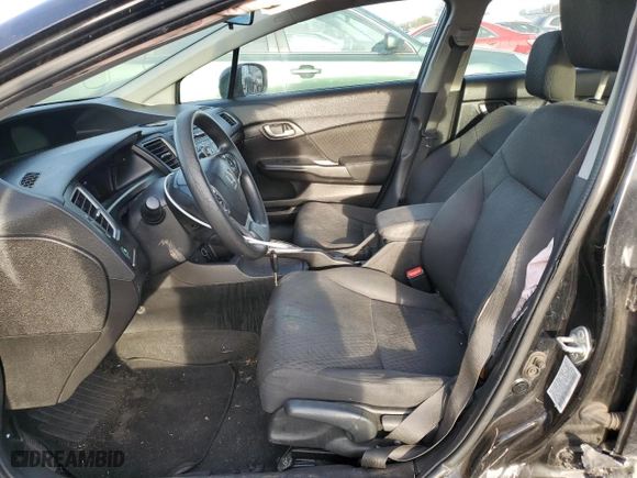 2015 Honda Civic Sedan LX with VIN 19XFB2F59FE259055, listed as a Copart auction lot 44831404 with 118,292 mi miles and Salvage Title. Bid and sale history available at carsss.com. Image 7.