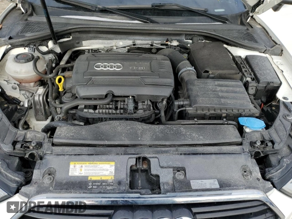 2018 Audi A3 Premium Plus with VIN WAUJ8GFFXJ1044842, listed as a Copart auction lot 44121005 with 101,629 mi miles and Salvage title. Bid and sale history available at DreamBid. Image 11.