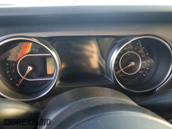 2023 Jeep Wrangler Sport with VIN 1C4HJXAG6PW560827, listed as a Copart auction lot 76583174 with Not provided miles and Salvage title. Bid and sale history available at DreamBid. Image 9.