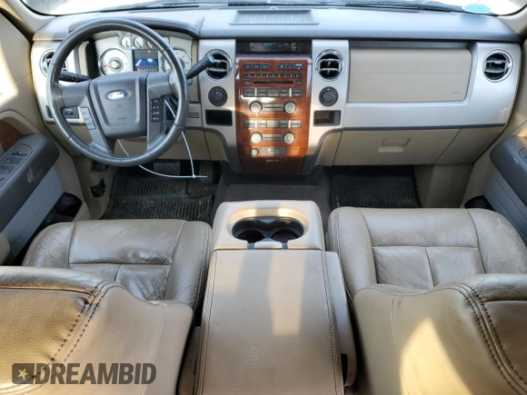 2010 Ford F-150 XL with VIN 1FTFW1EV8AFD17297, listed as a Copart auction lot 51371105 with 175,385 mi miles and Salvage Title. Bid and sale history available at carsss.com. Image 8.