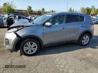 2019 Kia Sportage LX with VIN KNDPM3AC9K7622426, listed as a Copart auction lot 52218825 with 121,566 mi miles and Clean Title. Bid and sale history available at carsss.com. Image 1.