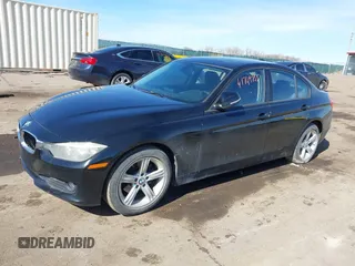 2015 BMW 3 Series 320i with VIN WBA3B1C58F5A05933, listed as a IAAI auction lot 41749755 with Not Provided miles. Bid and sale history available at carsss.com. Image 16.