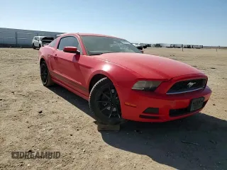 2013 Ford Mustang V6 with VIN 1ZVBP8AM5D5227503, listed as a Copart auction lot 61601645 with 155,178 mi miles and Salvage title. Bid and sale history available at DreamBid. Image 13.