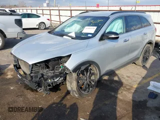 2020 Kia Sorento LX V6 with VIN 5XYPG4A58LG660524, listed as a IAAI auction lot 41505220 with 60,252 mi miles. Bid and sale history available at carsss.com. Image 18.