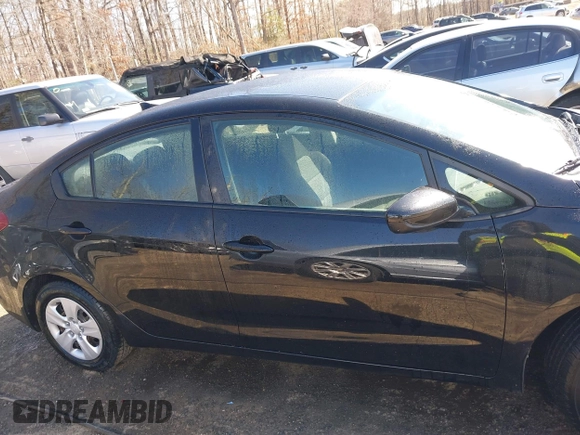2017 Kia Forte LX with VIN 3KPFK4A78HE061106, listed as a IAAI auction lot 41727505 with 50,453 mi miles. Bid and sale history available at carsss.com. Image 13.