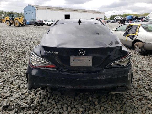 2017 Mercedes-Benz CLA with VIN WDDSJ4EB6HN499477, listed as a Copart auction lot 49230713 with 156,178 mi miles. Bid and sale history available at carsss.com. Image 6.