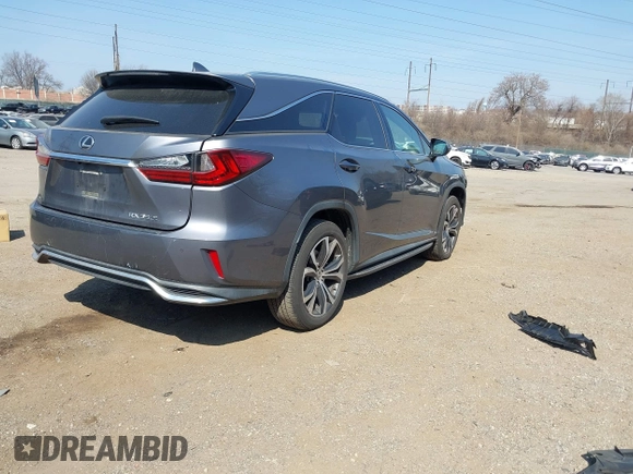 2019 Lexus RX 350L Premium with VIN JTJDZKCA2K2018219, listed as a IAAI auction lot 41806570 with 52,513 mi miles and . Bid and sale history available at DreamBid. Image 4.