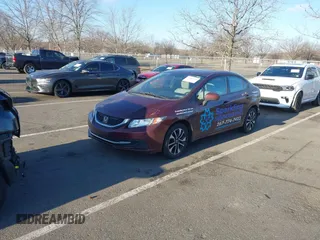2014 Honda Civic EX with VIN 19XFB2F80EE270941, listed as a IAAI auction lot 41585542 with 104,446 mi miles. Bid and sale history available at carsss.com. Image 18.