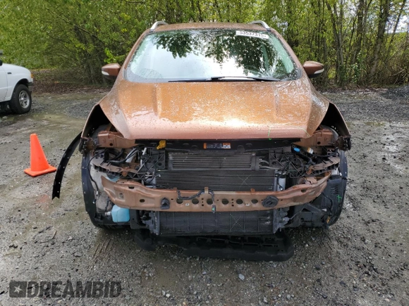 2017 Ford Escape Titanium with VIN 1FMCU9JD2HUE37456, listed as a Copart auction lot 53537315 with 60,029 mi miles and Salvage Title. Bid and sale history available at carsss.com. Image 5.