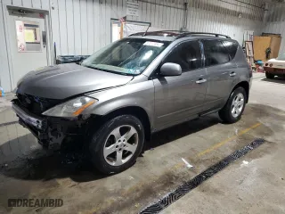 2005 Nissan Murano SL with VIN JN8AZ08W25W443553, listed as a Copart auction lot 87277484 with 197,668 mi miles and Salvage Title. Bid and sale history available at carsss.com. Image 1.