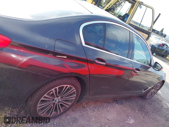 2017 BMW 5 Series 530i with VIN WBAJA5C34HG896047, listed as a IAAI auction lot 41441337 with 83,213 mi miles and . Bid and sale history available at carsss.com. Image 14.