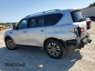 2018 Nissan Armada SL z VIN JN8AY2NC8JX500366, wystawiony jako Copart lot #52125215 z przebiegiem 132 818 mil mil oraz Szkoda całkowita • Salvage title. Historia ofert i sprzedaży dostępna na DreamBid. Obrazek 2.