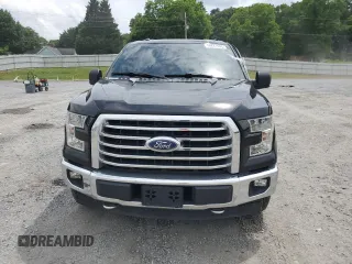2017 Ford F-150 XL with VIN 1FTEX1EP8HFA43975, listed as a Copart auction lot 58847945 with 136,569 mi miles and Salvage title. Bid and sale history available at DreamBid. Image 5.