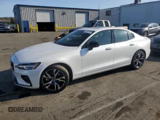 2024 Volvo S60 Plus Dark Theme with VIN 7JRL12TL7RG299701, listed as a Copart auction lot 50072295 with 29,539 mi miles and Salvage Title. Bid and sale history available at carsss.com. Image 1.