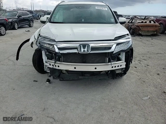 2021 Honda Pilot Elite with VIN 5FNYF6H0XMB030073, listed as a Copart auction lot 44425675 with 53,705 mi miles and Salvage Title. Bid and sale history available at carsss.com. Image 11.