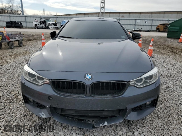 2017 BMW 4 Series 440i xDrive with VIN WBA4E5C51HG189202, listed as a Copart auction lot 50088075 with 0 mi miles and Clean Title. Bid and sale history available at carsss.com. Image 5.