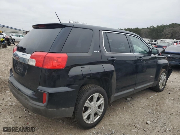 2017 GMC Terrain SLE with VIN 2GKALMEK7H6351332, listed as a Copart auction lot 41381485 with 171,324 mi miles and Salvage Title. Bid and sale history available at carsss.com. Image 3.