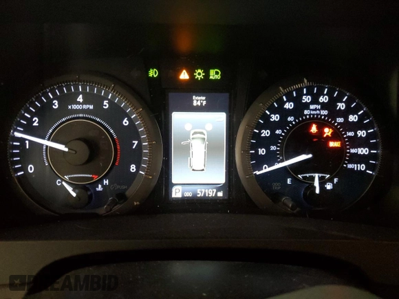 2015 Toyota Sienna XLE with VIN 5TDYK3DC4FS688299, listed as a Copart auction lot 61793155 with 57,197 mi miles and Salvage title. Bid and sale history available at DreamBid. Image 9.