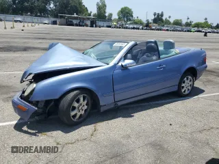2000 Mercedes-Benz CLK 320/430 z VIN WDBLK65G2YT041223, wystawiony jako Copart lot #60483565 z przebiegiem 127 015 mil mil oraz Szkoda całkowita • Salvage title. Historia ofert i sprzedaży dostępna na DreamBid. Obrazek 1.
