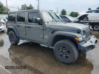 2020 Jeep Wrangler Unlimited Sport S z VIN 1C4HJXDN5LW155501, wystawiony jako Copart lot #63217835 z przebiegiem 80 662 mil mil oraz Czysty tytuł • Clean title. Historia ofert i sprzedaży dostępna na DreamBid. Obrazek 4.