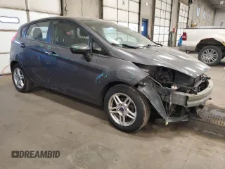 2019 Ford Fiesta SE with VIN 3FADP4EJ1KM138237, listed as a Copart auction lot 50094715 with 57,975 mi miles and Salvage Title. Bid and sale history available at DreamBid. Image 4.