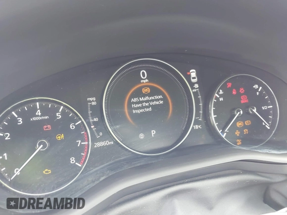 2021 Mazda 3 Preferred with VIN 3MZBPACL4MM214814, listed as a IAAI auction lot 42115140 with 28,860 mi miles and . Bid and sale history available at DreamBid. Image 7.