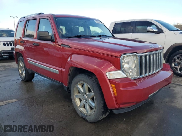 2008 Jeep Liberty Limited with VIN 1J8GN58K28W181218, listed as a Copart auction lot 48192895 with 159,452 mi miles and Salvage Title. Bid and sale history available at DreamBid. Image 4.