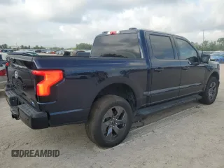 2024 Ford F-150 Lightning Flash with VIN 1FT6W3L7XRWG19735, listed as a Copart auction lot 54361215 with 7,764 mi miles and Salvage Title. Bid and sale history available at DreamBid. Image 3.