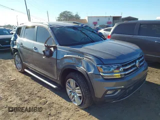 2020 Volkswagen Atlas SEL with VIN 1V2ER2CA0LC505307, listed as a IAAI auction lot 41290000 with 54,537 mi miles and . Bid and sale history available at DreamBid. Image 1.