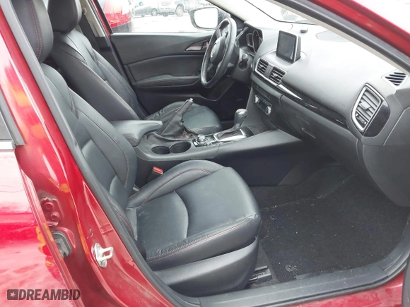 2016 Mazda Mazda3 i Grand Touring with VIN 3MZBM1N77GM245567, listed as a IAAI auction lot 41330883 with 128,423 mi miles. Bid and sale history available at carsss.com. Image 5.