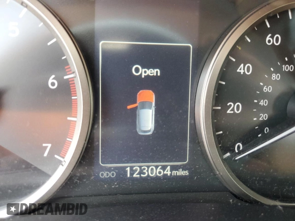 2017 Lexus NX 200t with VIN JTJYARBZ0H2068702, listed as a Copart auction lot 55040435 with 123,064 mi miles and Salvage title. Bid and sale history available at DreamBid. Image 9.