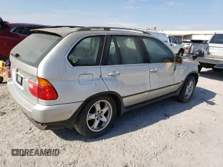 2002 BMW X5 4.4i with VIN 5UXFB33542LH38898, listed as a Copart auction lot 75310454 with 186,168 mi miles and Clean Title. Bid and sale history available at carsss.com. Image 3.