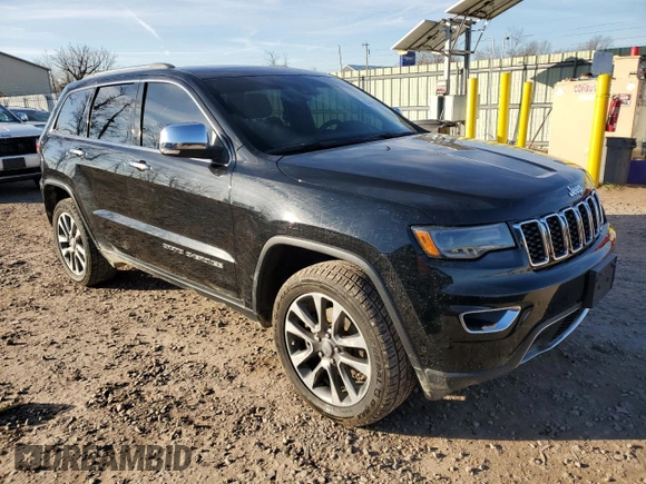 2018 Jeep Grand Cherokee Limited with VIN 1C4RJFBT9JC200504, listed as a Copart auction lot 80481684 with 104,398 mi miles and Salvage title. Bid and sale history available at DreamBid. Image 4.