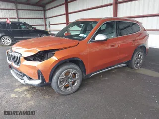 2024 BMW X1 xDrive28i with VIN WBX73EF02R5Y42304, listed as a IAAI auction lot 41913972 with 4,552 mi miles. Bid and sale history available at carsss.com. Image 2.