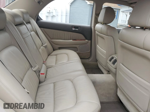 1998 Lexus LS 400 z VIN JT8BH28F7W0118964, wystawiony jako Copart lot #59091225 z przebiegiem 150 362 mil mil oraz Szkoda całkowita • Salvage title. Historia ofert i sprzedaży dostępna na DreamBid. Obrazek 10.